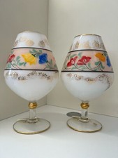 COPPIA DI VASI IN VETRO