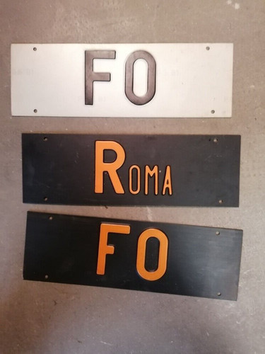 Targhe vecchie sigle - 3, auto