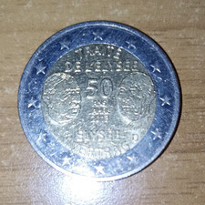 Moneta 2Euro Germania TRAITE' DE L'ELYSEE 2013 50° DEL TRATTATO SPL Circolata