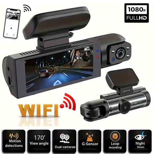 Telecamera auto dashcam cam - telecamera,