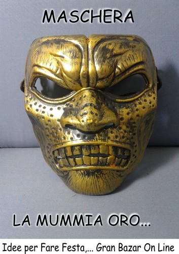 Carnevale maschera mummia - maschera, la