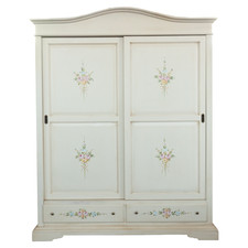 ARMADIO IN LEGNO SHABBY CHIC 2