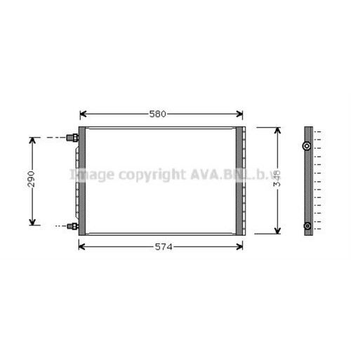 Condensatore climatizzatore - condensatore,