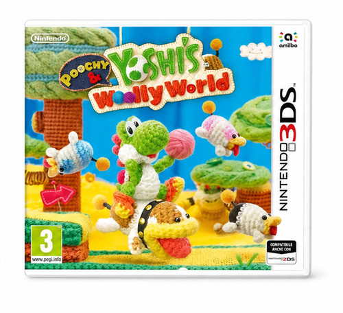 Poochy yoshi woolly - poochy, world