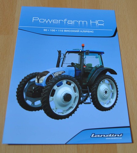 Brochure agricoltura trattore
