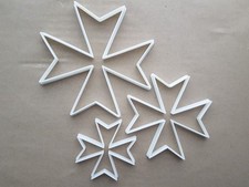 Maltese Croce Santo John Forma