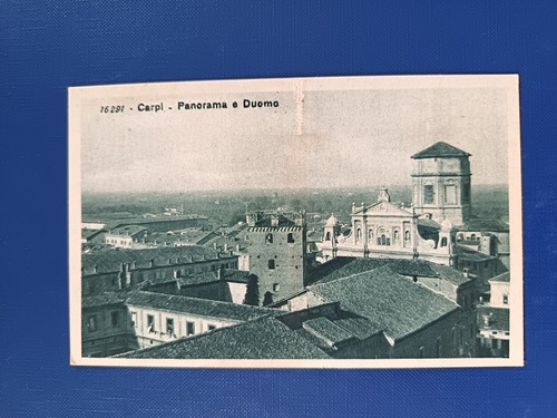 728a cartolina carpi panorama - cartolina,