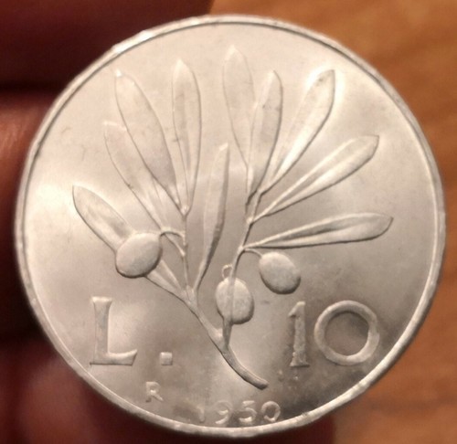 Lire 1950 ulivo - 10,