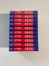 10 cassette audio TDK FE 90 -