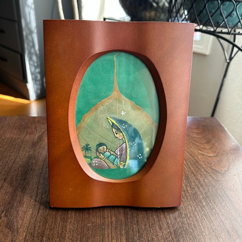 Quadro foglia indiana fatto - , a