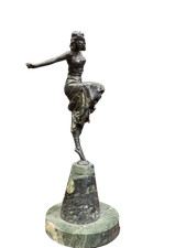 Scultura ballerina Art Deco'