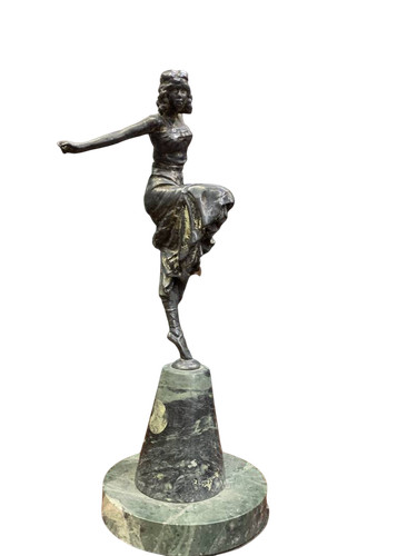 Scultura ballerina art deco - art, deco'