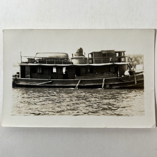 Antica foto rimorchiatore