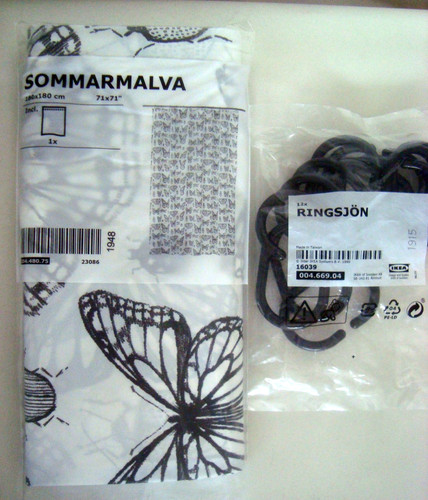 Tenda doccia ikea farfalle - ,