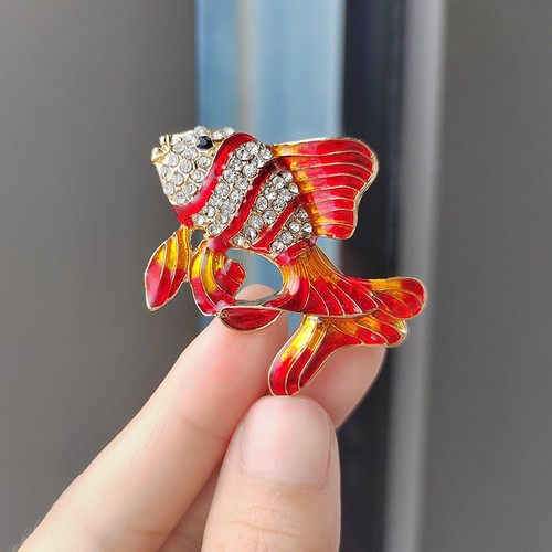 Spilla pesce cartone - , animato