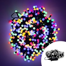Catena di luci 10 metri da 500 Sfere luminose Led Multicolore autospegnimento