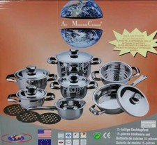 BATTERIA DI PENTOLE E PADELLE