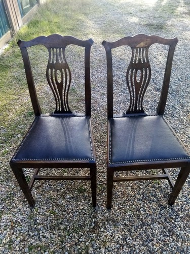 Quattro sedie legno - sedie,