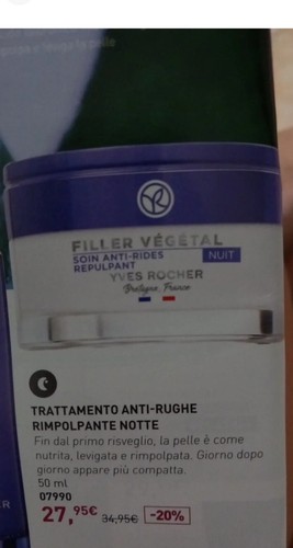 Yves rocher crema viso notte - crema,