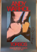 Andy WARHOL 1977 Venice TORSOS