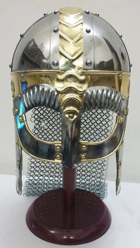 Elmetto maschera vichinga - , con