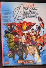 Raccoglitore Avengers Assemble della Marvel con 15 lamincards 
