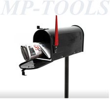 CASSETTA POSTALE TOPOLINO PORTALETTERE ACCIAIO USA AMERICA  CON SUPPORTO PALO