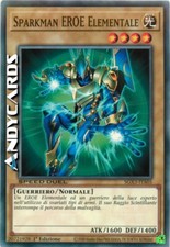 SPARKMAN EROE ELEMENTALE (SPEED DUEL) (Elemental Hero) Comune • SGX3 ITA05 • 1Ed