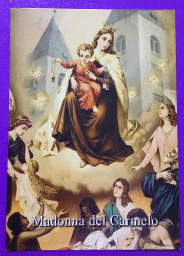 Santino holy card madonna del - holy,