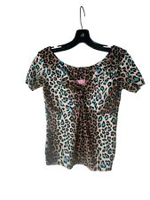 Blugirl Blumarine Cheetah Top