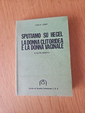 Carla Lonzi, Sputiamo su Hegel