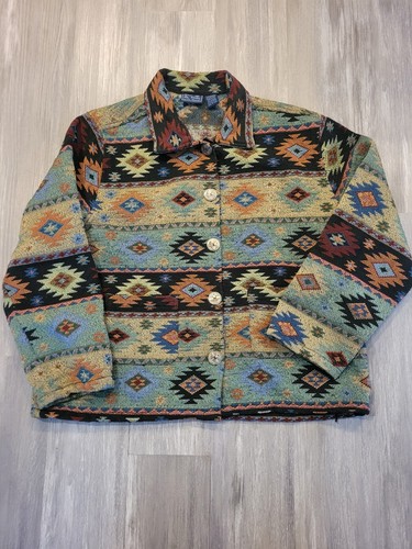 Raro cappotto coperta azteca