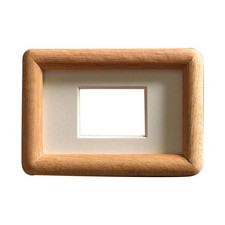 Mini cornice magnetica in legno per foto con supporto da scrivania per piccole f