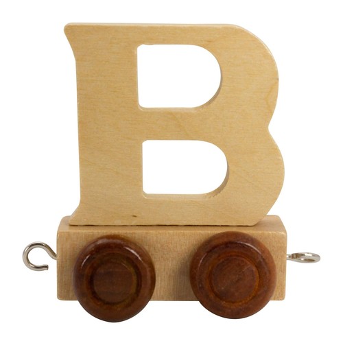 Treno lettere legno - treno,