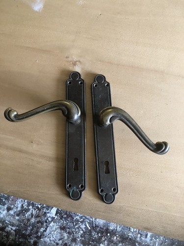 Maniglia vintage ottone - maniglia, in