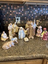 Presepe ceramica vintage
