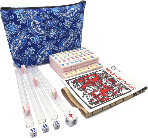 American mini mahjong set - american,