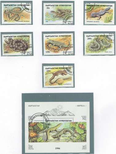 Kirgikistan 1996 fauna animali - kirgikistan,