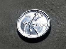 Moneta Italiana di 50 LIRE