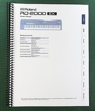 Roland RD-2000EX Owner's