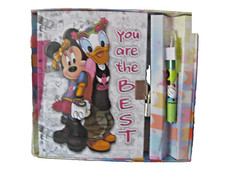 Set regalo - Diario segreto + penna Minnie e Paperina 