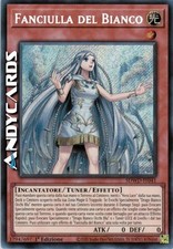 FANCIULLA DEL BIANCO • (Maiden Of White) • Segreta • SDWD IT041 • 1Ed • Yugioh!