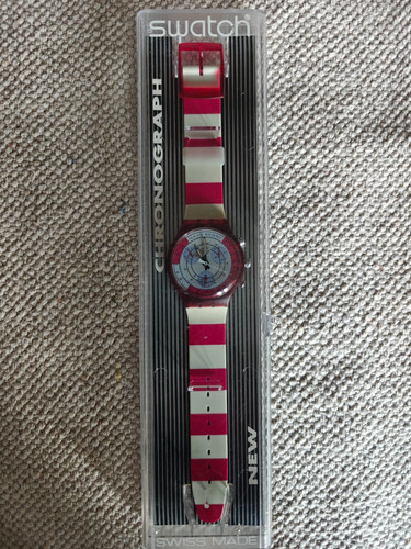 Swatch chronograph navy - chronograph, "navy