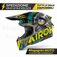 AIROH WRAAAP ALIEN YELLOW MATT