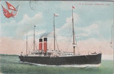 Cartolina rossa SS Ottawa