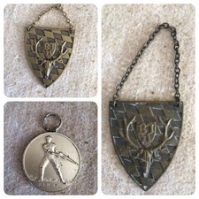 Raro lotto vecchie medaglia