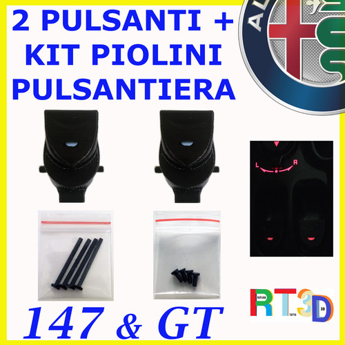 Pulsanti piolini alfa 147 - piolini,