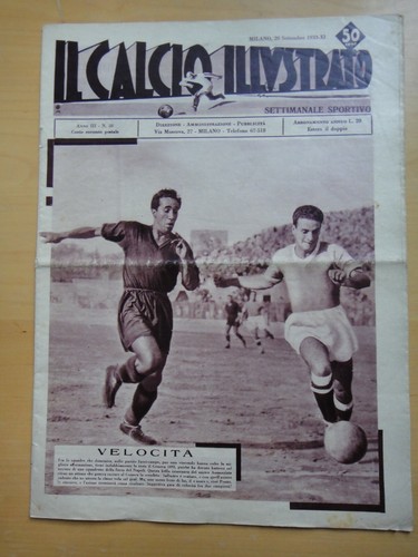 1933 calcio illustrato anno - calcio, illustrato-anno