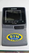 MINI TV PORTATILE CASIO mod. TV-770  SCHERMO 2,3" LCD Colour ANALOGICA