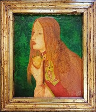 Olio su tela di Maria